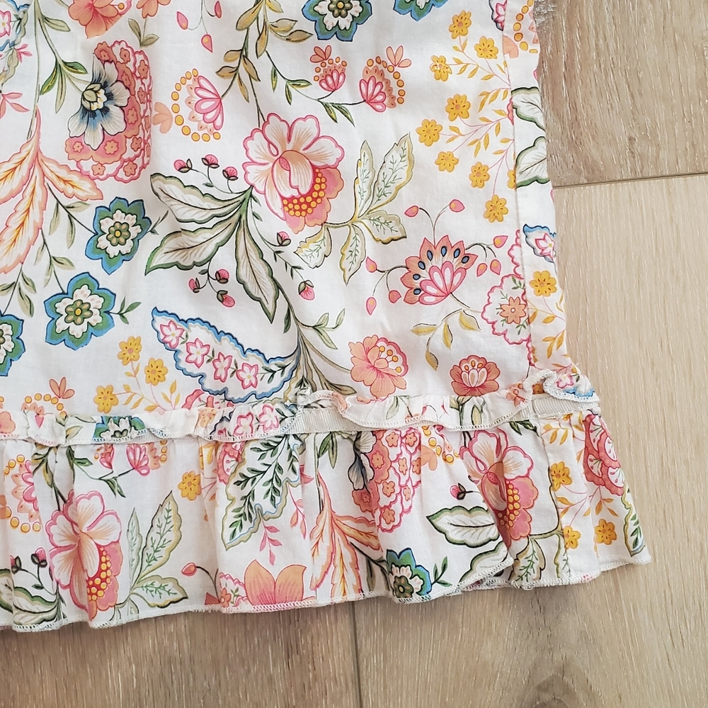 Cute Floral Print Ruffled Dress - Picture 5 of 9